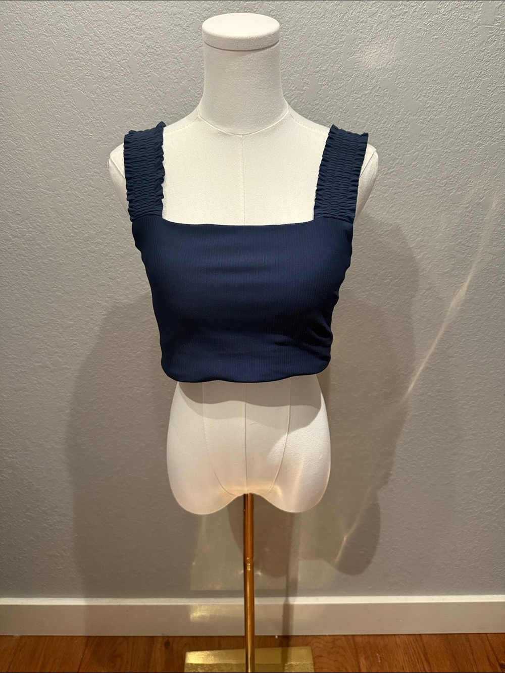 Salt Project Navy With A Twist Bra
